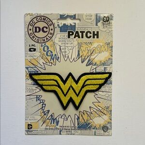Wonder Woman Patch Iron-On DC Comics NWT
